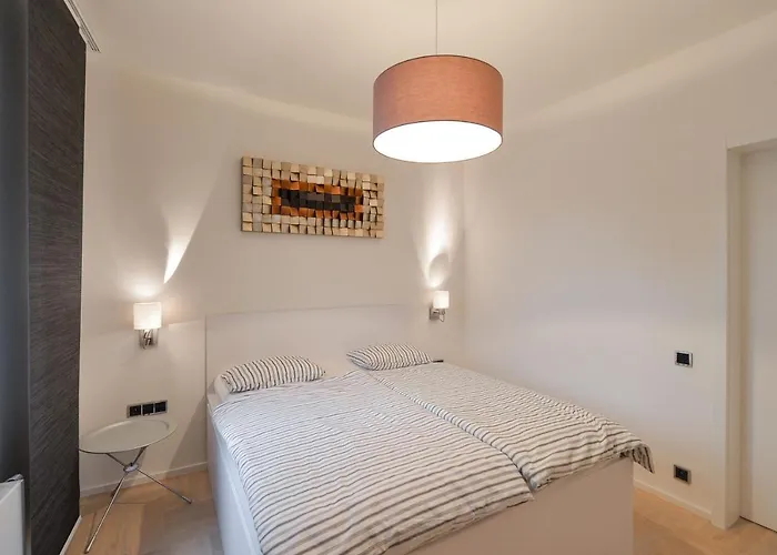 Modern With Portable Ac And Cozy Terrace Prague